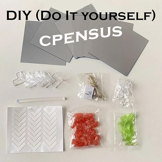 Infinity Mirror Tulip Cube LED Lamp